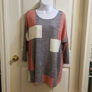 Trendy Colorblock Tunic